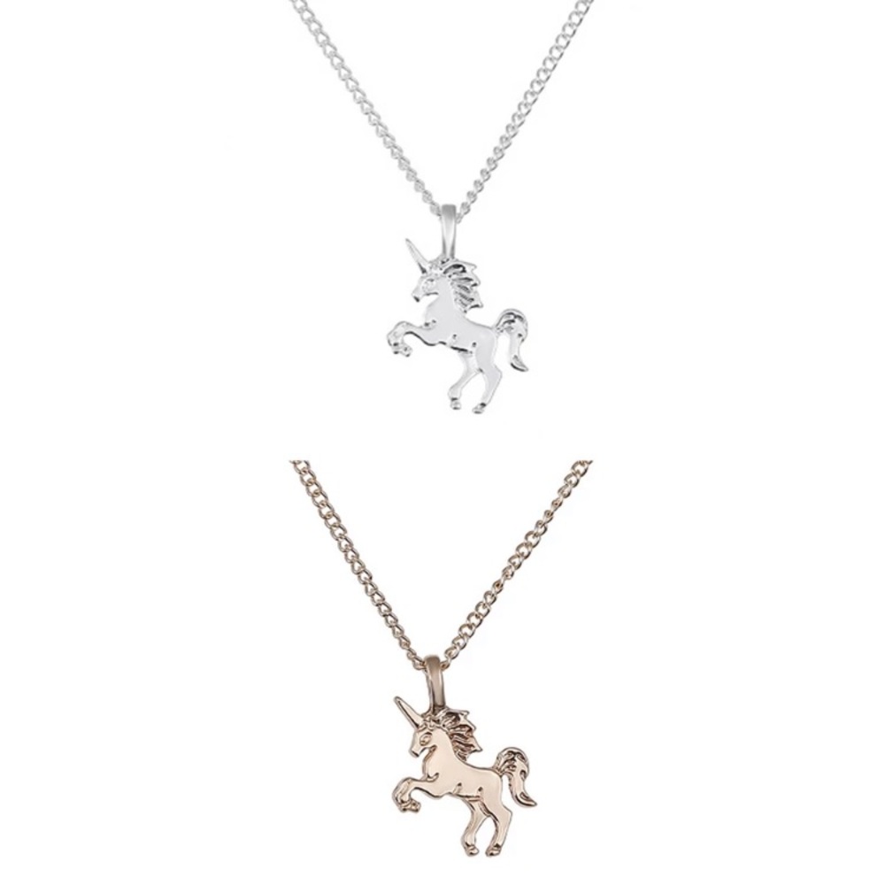 Gold Filled Unicorn Necklace - Picture 2 of 2